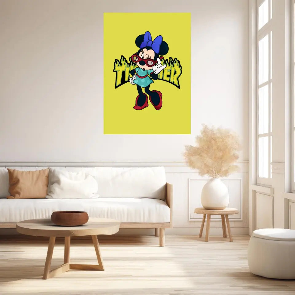 Affiche et Tableau Moderne Thrasher Minnie