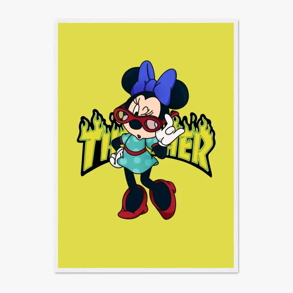 Affiche et Tableau Moderne Thrasher Minnie