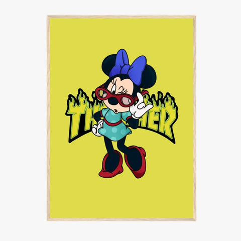 Affiche et Tableau Moderne Thrasher Minnie