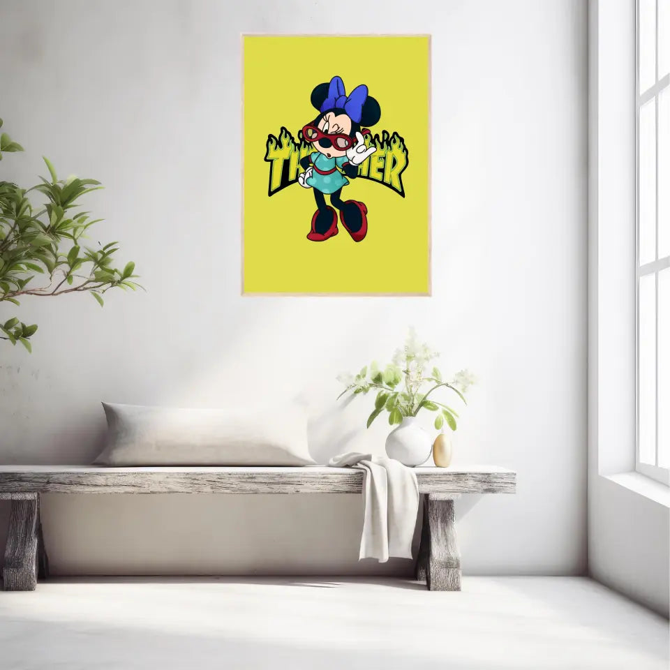 Affiche et Tableau Moderne Thrasher Minnie