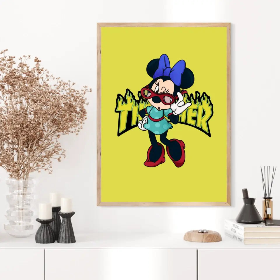 Affiche et Tableau Moderne Thrasher Minnie