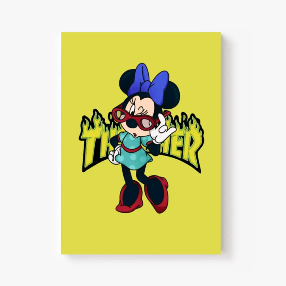 Affiche et Tableau Moderne Thrasher Minnie