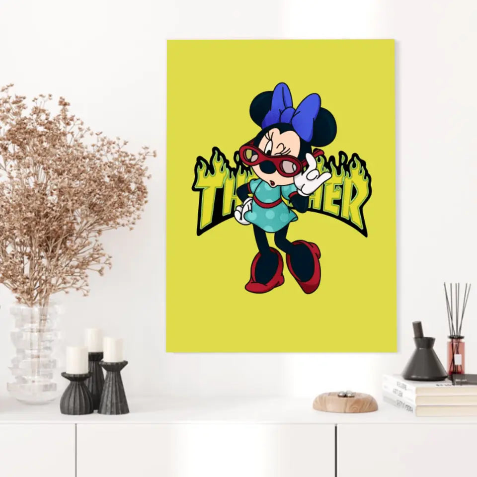 Affiche et Tableau Moderne Thrasher Minnie