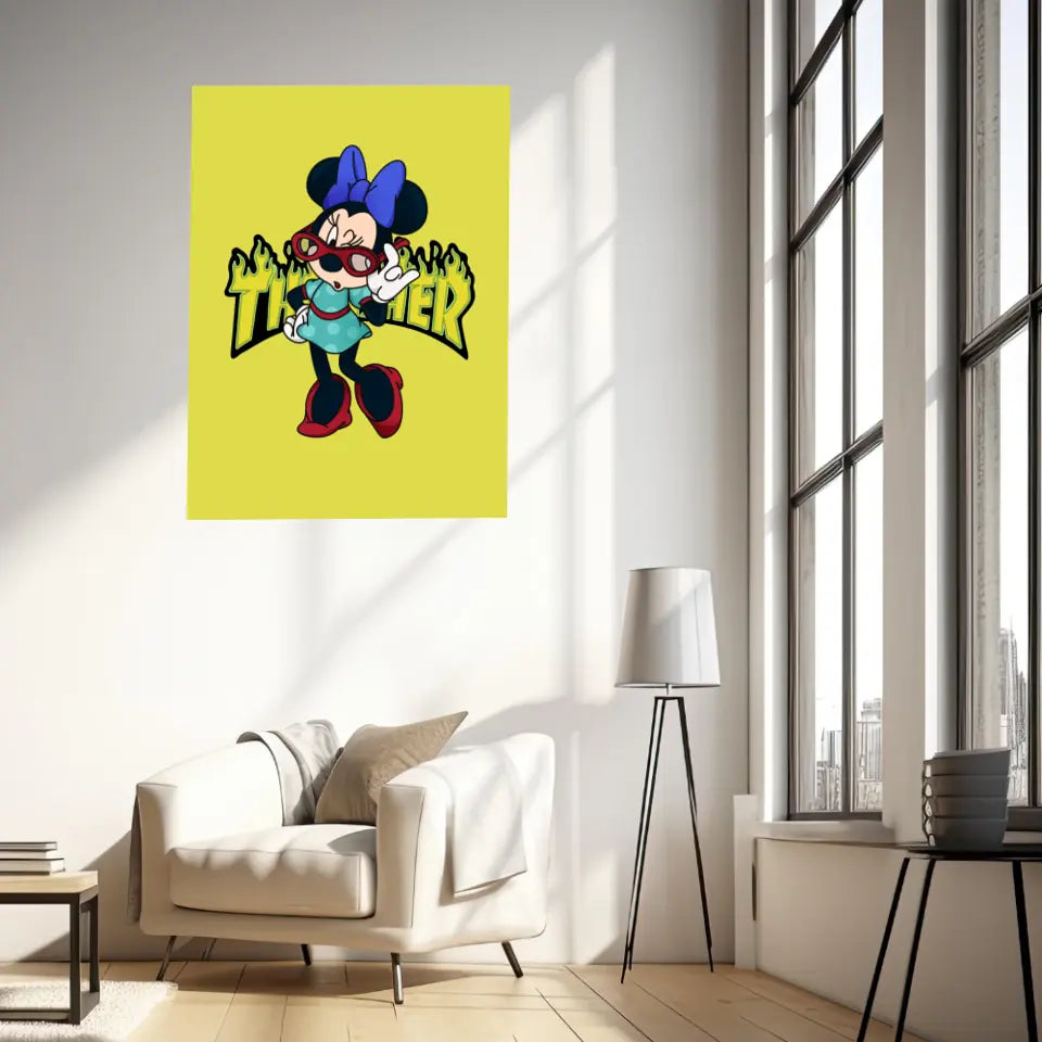 Affiche et Tableau Moderne Thrasher Minnie