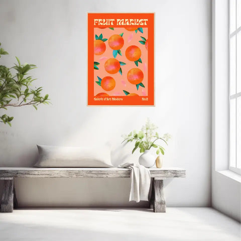 Affiche et Tableau Moderne Fruit Orange