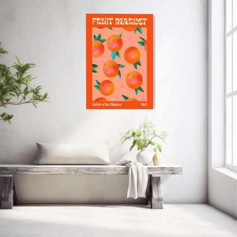 Affiche et Tableau Moderne Fruit Orange