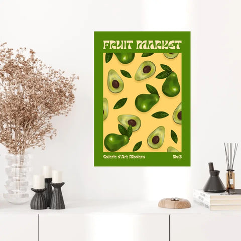 Affiche et Tableau Moderne Fruit Avocat