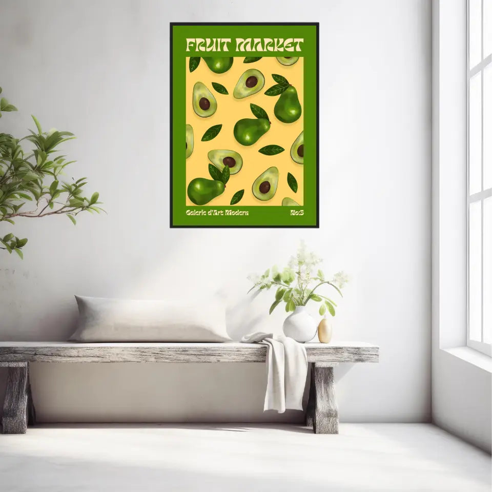 Affiche et Tableau Moderne Fruit Avocat