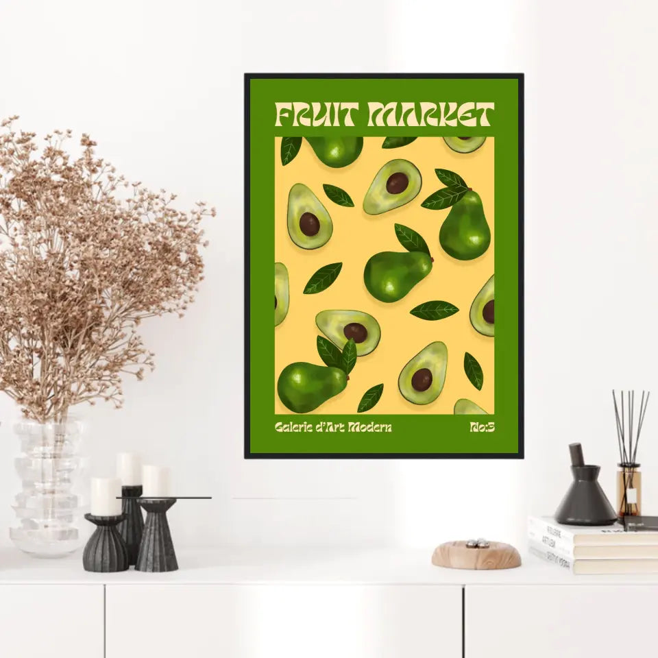 Affiche et Tableau Moderne Fruit Avocat