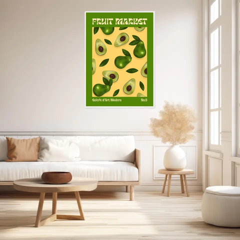 Affiche et Tableau Moderne Fruit Avocat