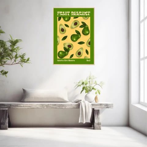 Affiche et Tableau Moderne Fruit Avocat