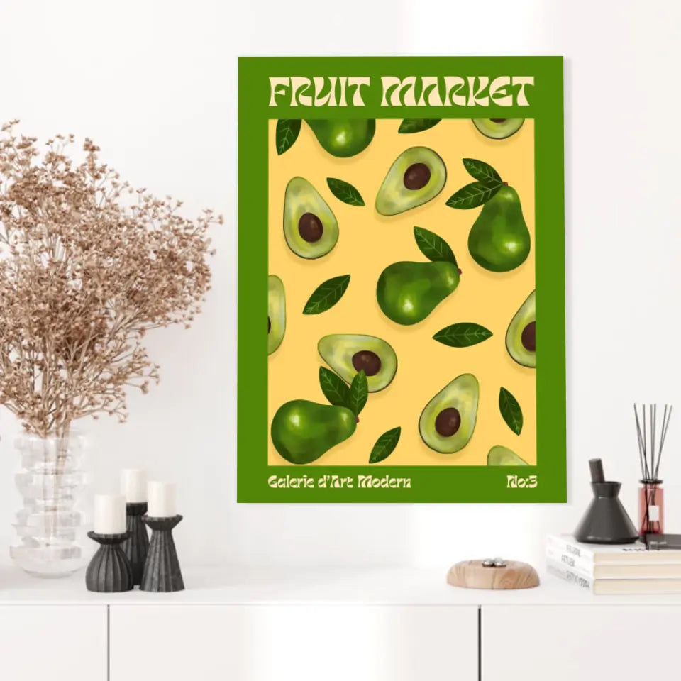 Affiche et Tableau Moderne Fruit Avocat