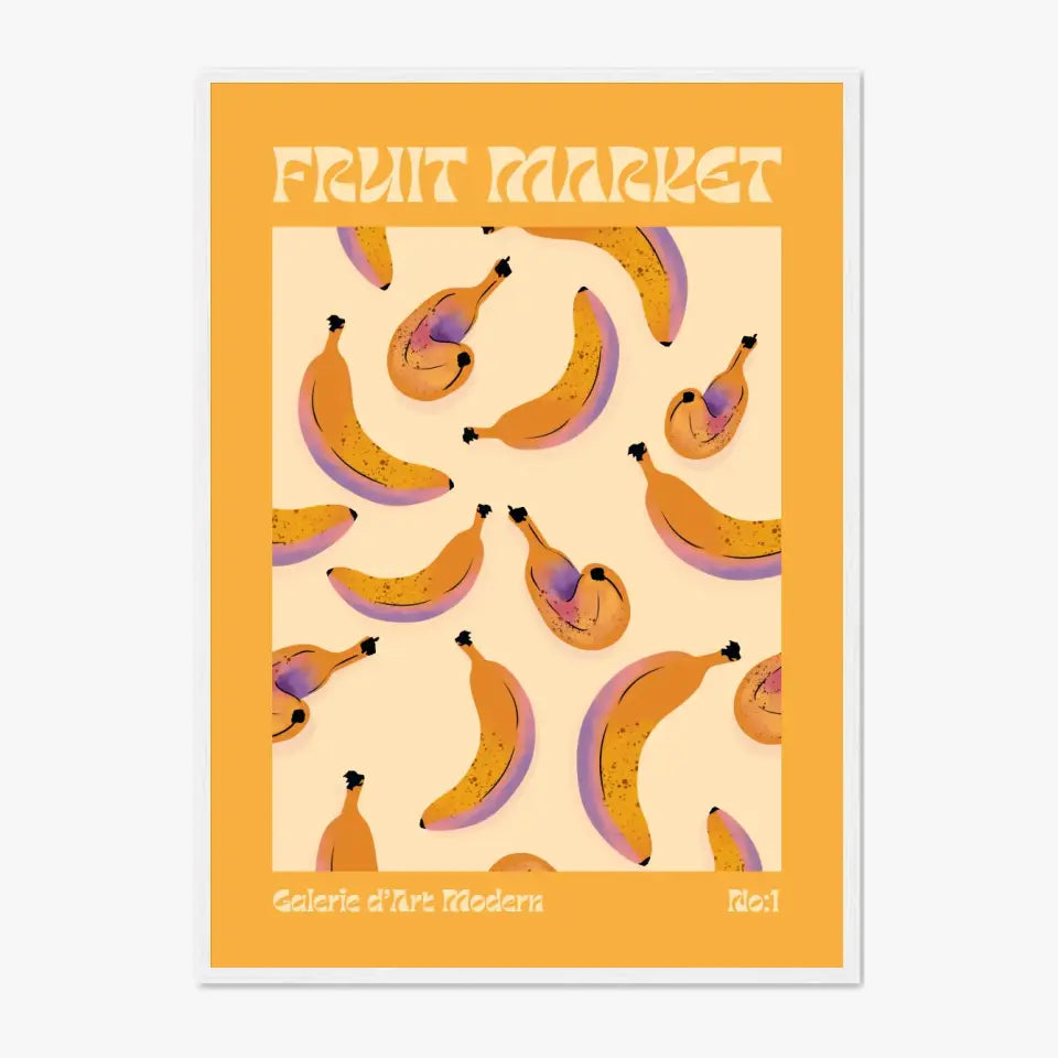 Affiche Et Tableau Moderne Fruit Banane