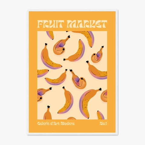 Affiche Et Tableau Moderne Fruit Banane