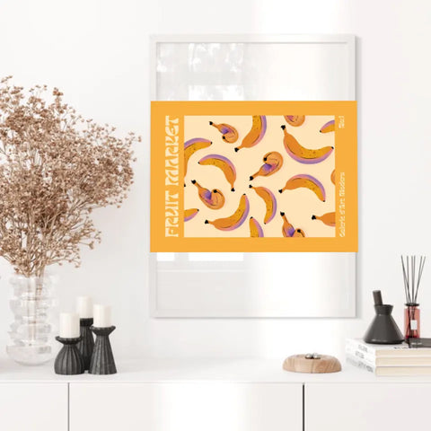 Affiche Et Tableau Moderne Fruit Banane