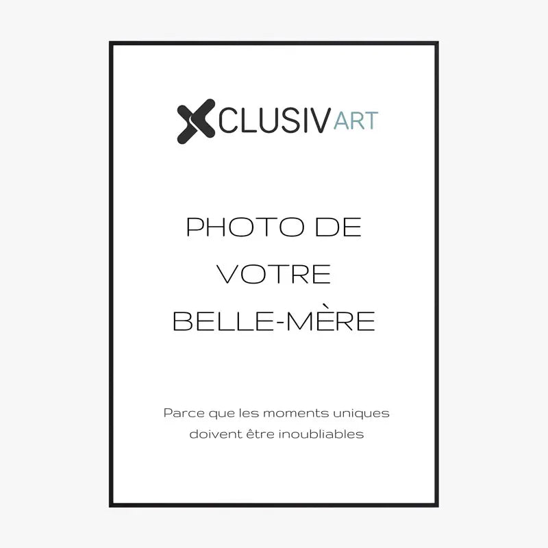 Tableau Photo Personnalisé Belle Mère