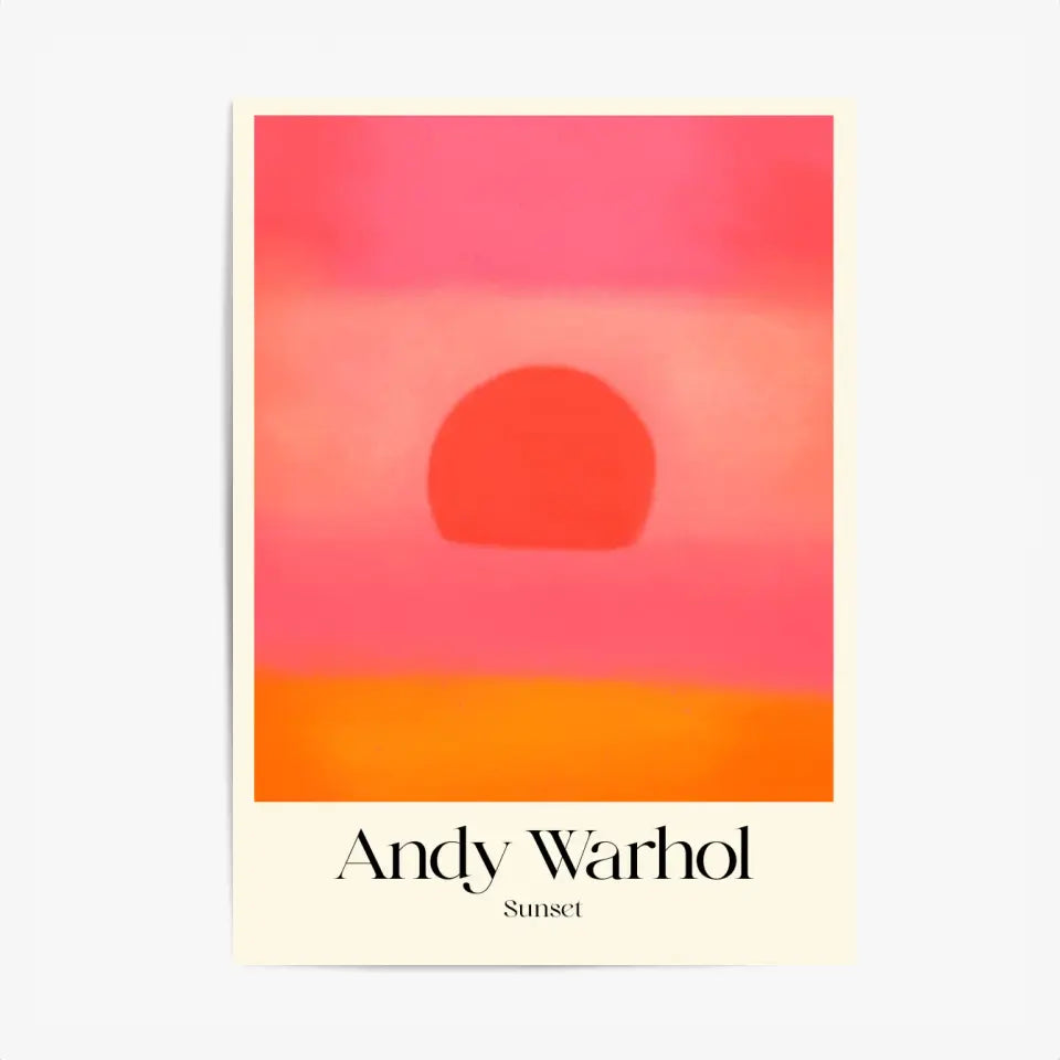 Andy Warhol Sunset 1