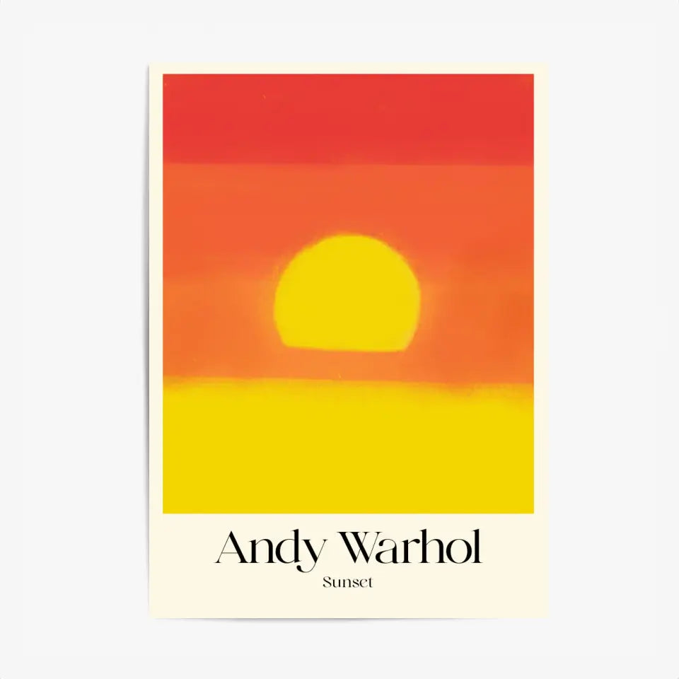 Andy Warhol Sunset 3