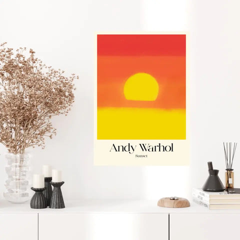 Andy Warhol Sunset 3