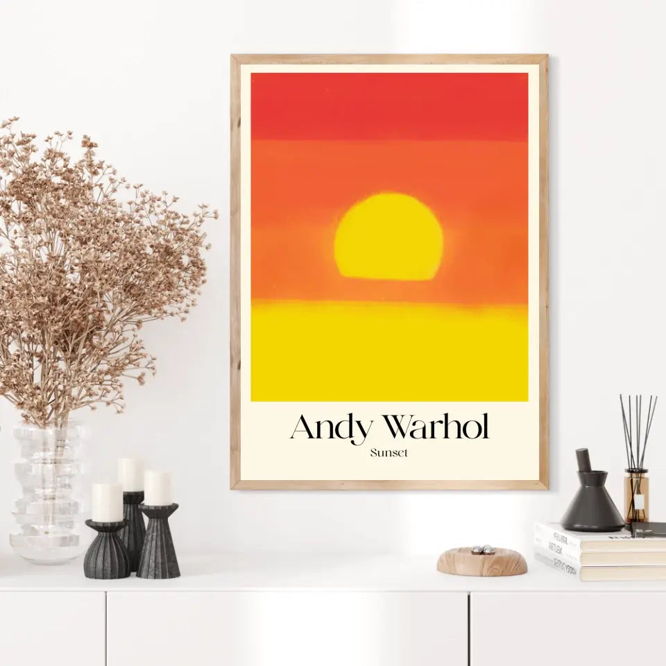 Andy Warhol Sunset 3