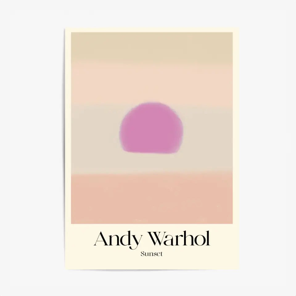 Andy Warhol Sunset 4