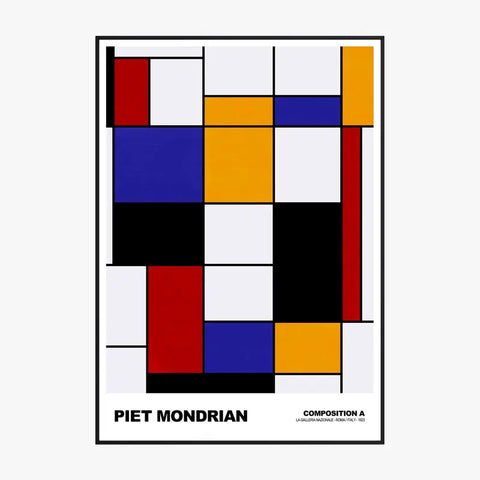 Piet Mondrian Composition A