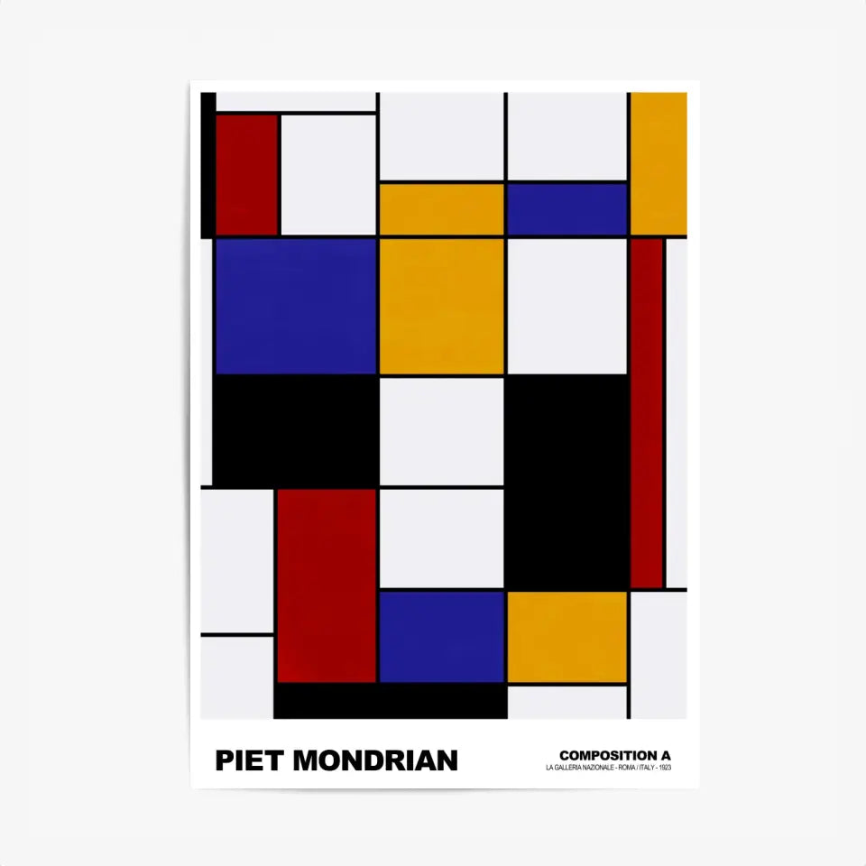 Piet Mondrian Composition A