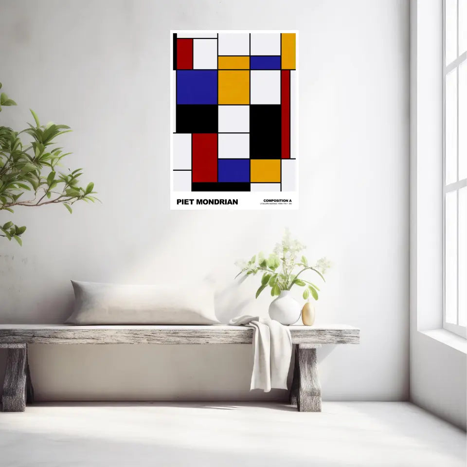 Piet Mondrian Composition A