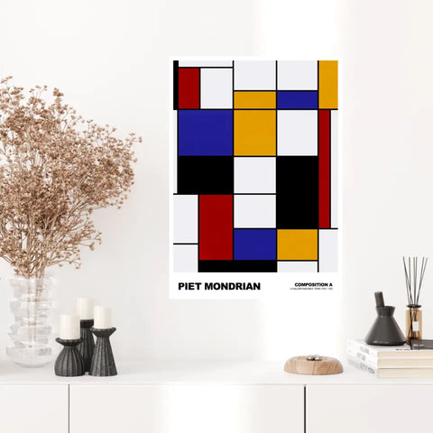 Piet Mondrian Composition A