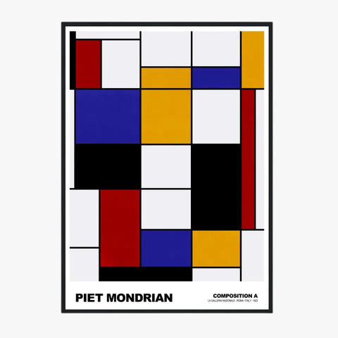 Piet Mondrian Composition A