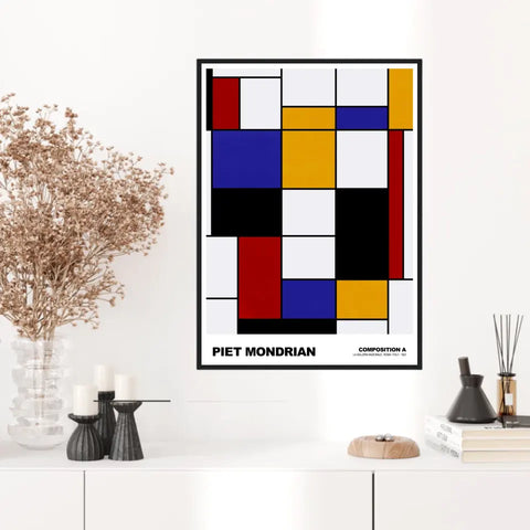 Piet Mondrian Composition A