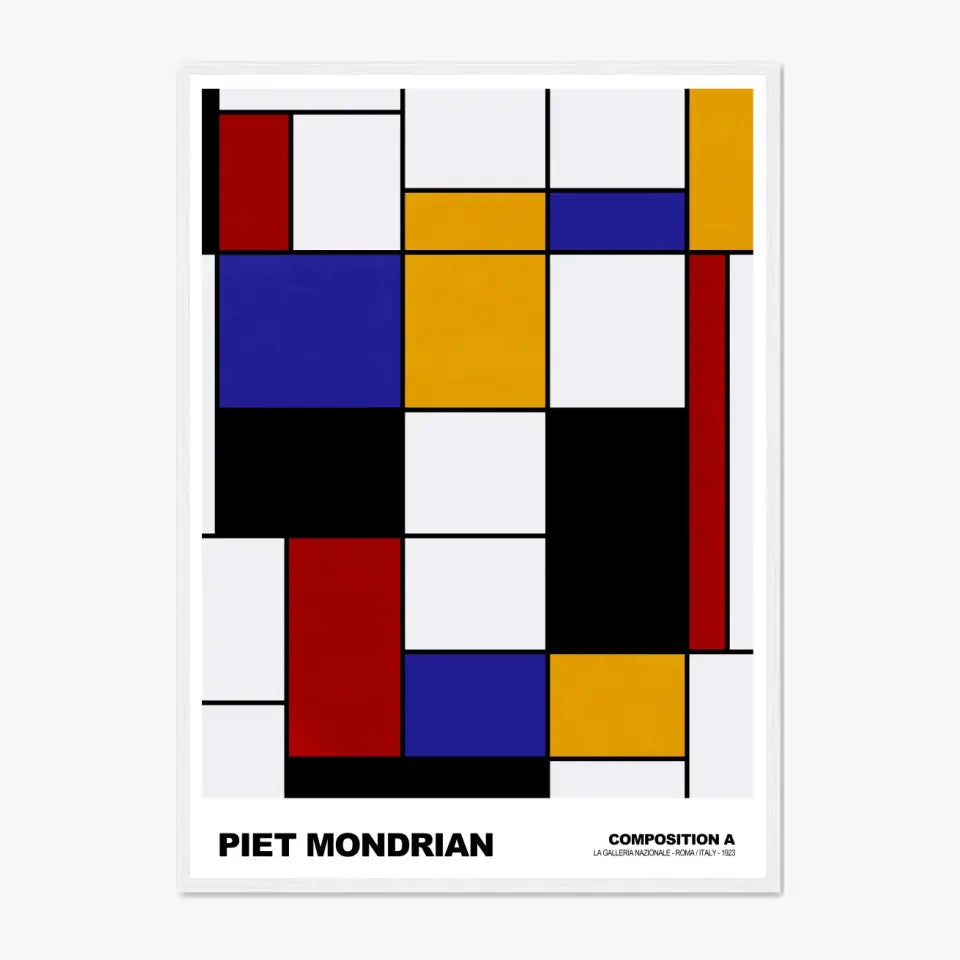 Piet Mondrian Composition A