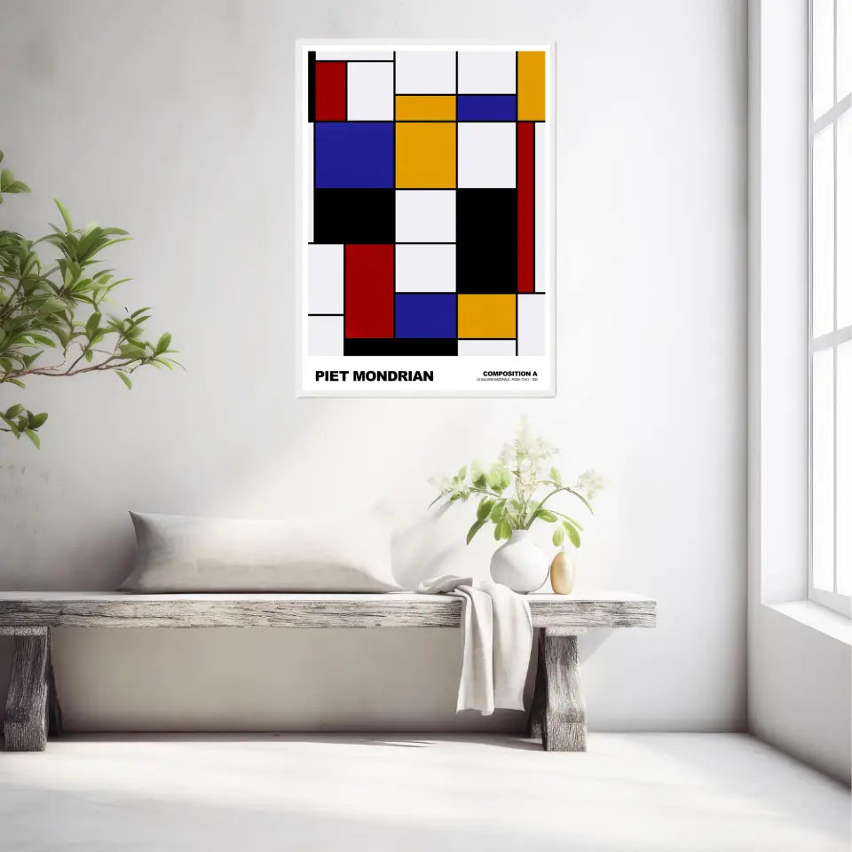 Piet Mondrian Composition A