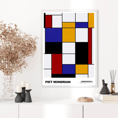 Piet Mondrian Composition A