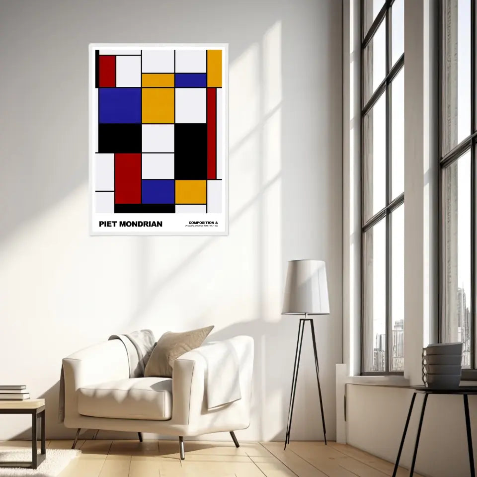 Piet Mondrian Composition A