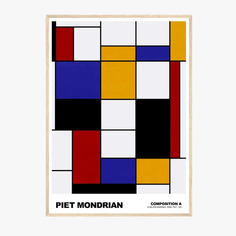 Piet Mondrian Composition A