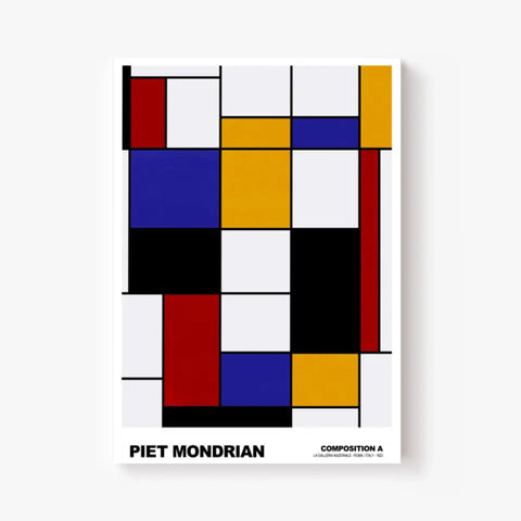 Piet Mondrian Composition A