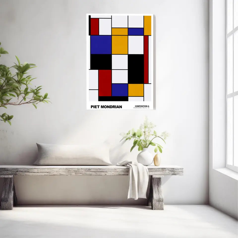 Piet Mondrian Composition A