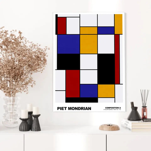 Piet Mondrian Composition A