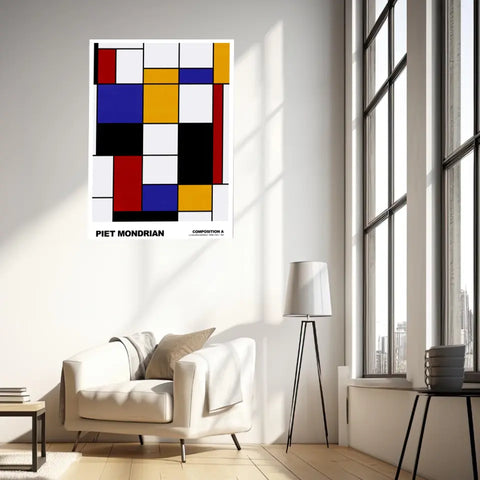 Piet Mondrian Composition A