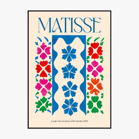 Matisse Large Décoration With Masks