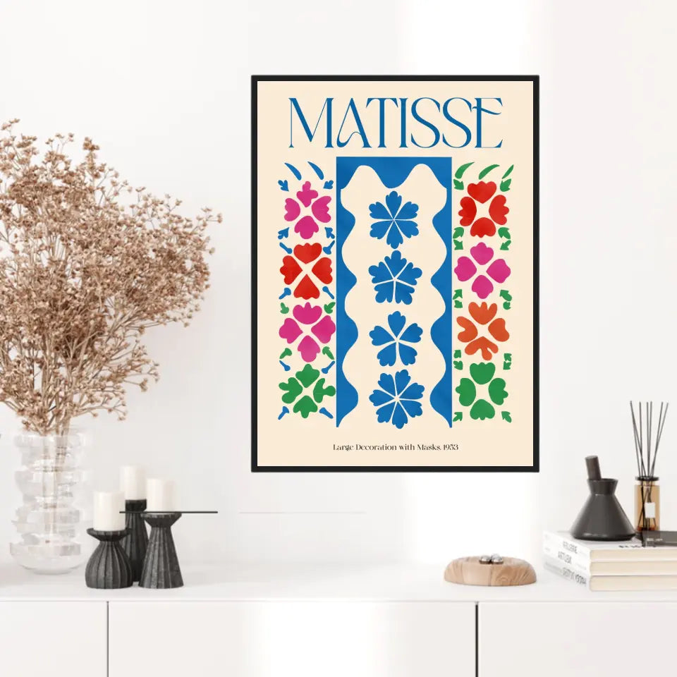 Matisse Large Décoration With Masks