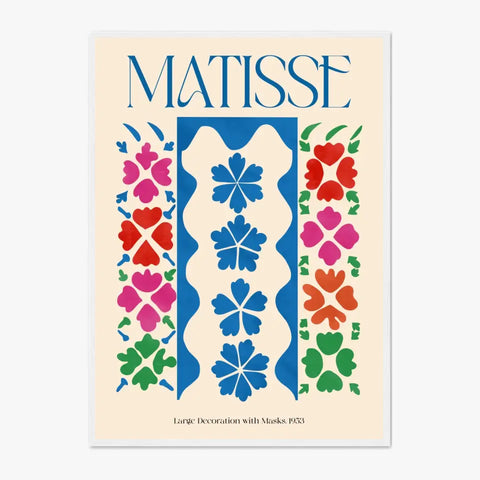 Matisse Large Décoration With Masks