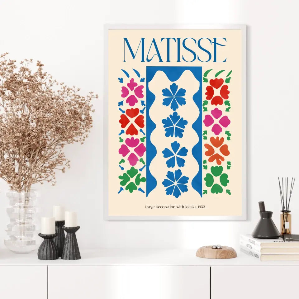 Matisse Large Décoration With Masks