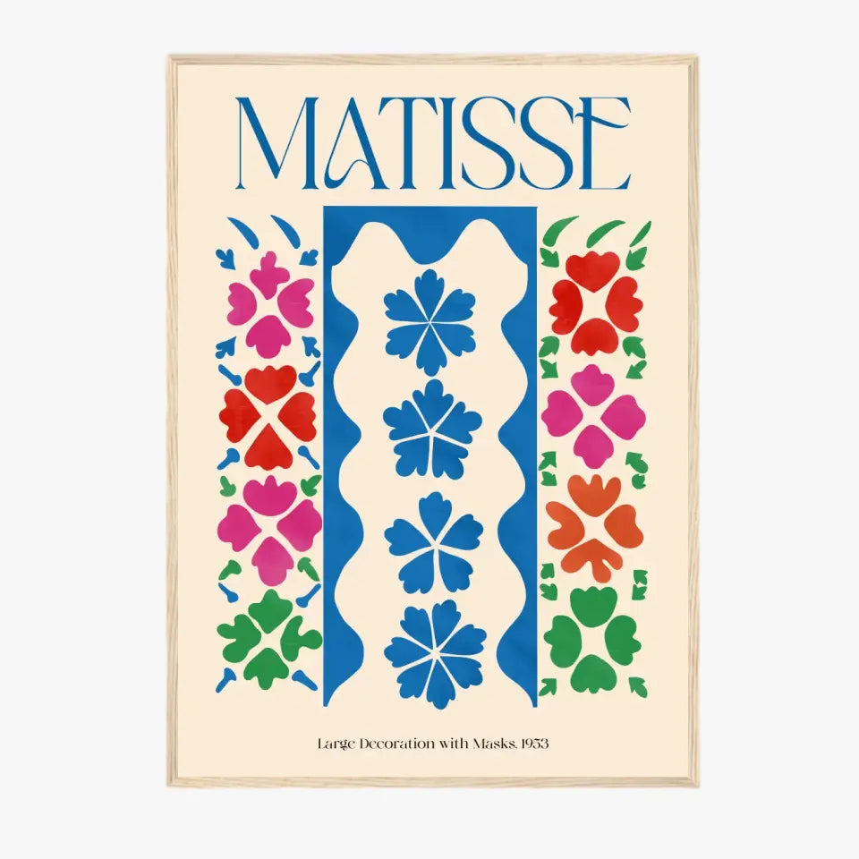 Matisse Large Décoration With Masks