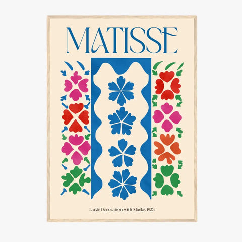 Matisse Large Décoration With Masks