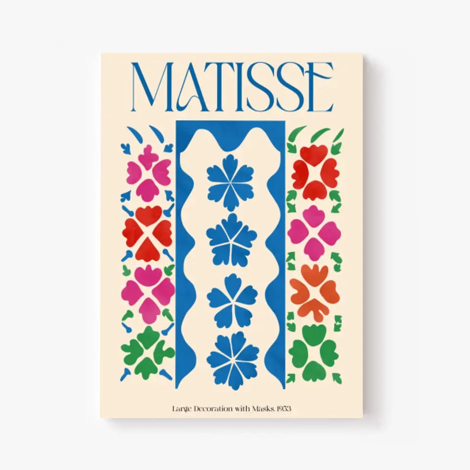 Matisse Large Décoration With Masks