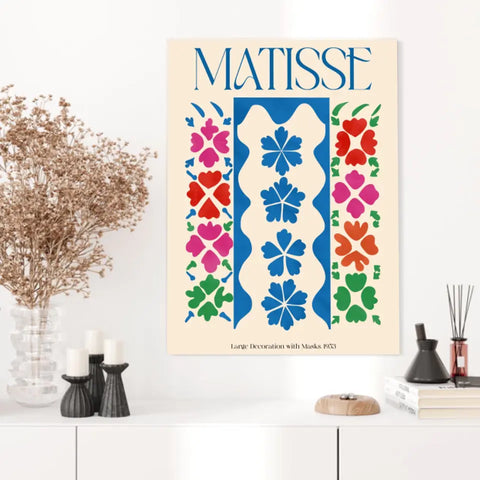 Matisse Large Décoration With Masks