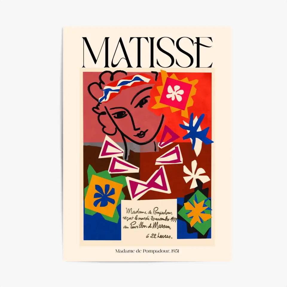 Matisse Madame De Pompadour 1951