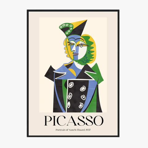 Picasso Portrait Of Nusch Eluard 1937